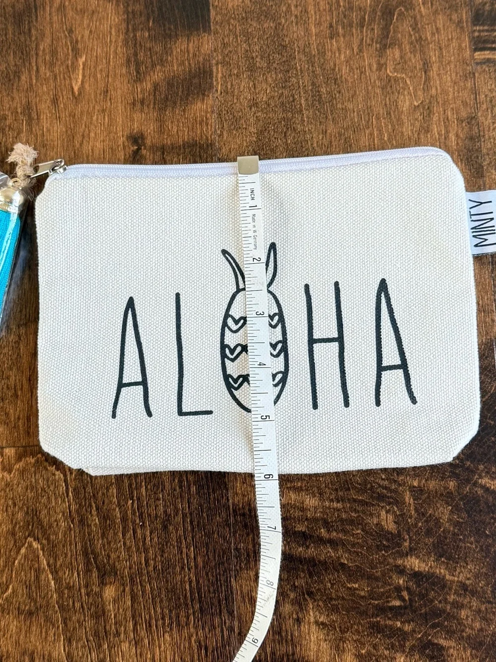 Minty Hawaii Aloha Cosmetic Bag